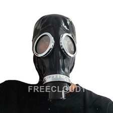 Unisex Latex Haube Gläser