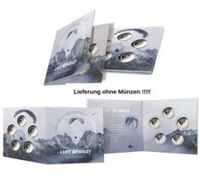 Leerfolder für ADFGJ Satz 5 x 10 Euro Münze Deutschland 2019 In der Luft