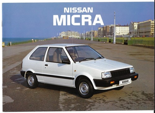 Nissan micra 1985 1986 - nissan, 1985-1986