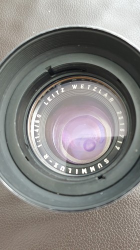 Leica summilux 50mm 50 - summilux, r