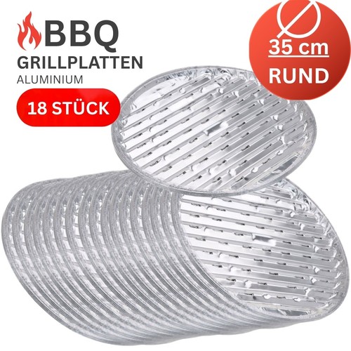 Alu grillplatte set rund - set, cm