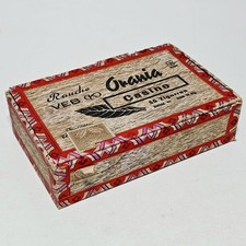 DDR Zigarrenkiste VEB ORANIA CASINO Qualitäts-Übersee-Decker für 50 Zigarren