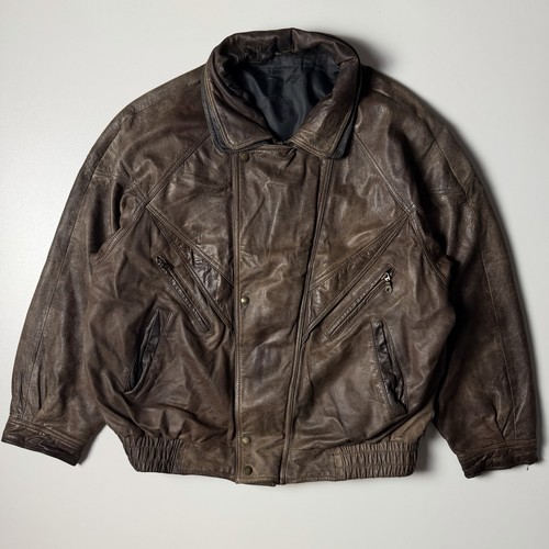Vintage 90s lederjacke - vintage,