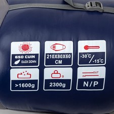 Ultraleichter Mumien Daunen Schlafsack Ente Daune Outdoor Camping Reise