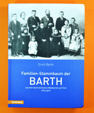 Familien-Stammbaum der Barth -