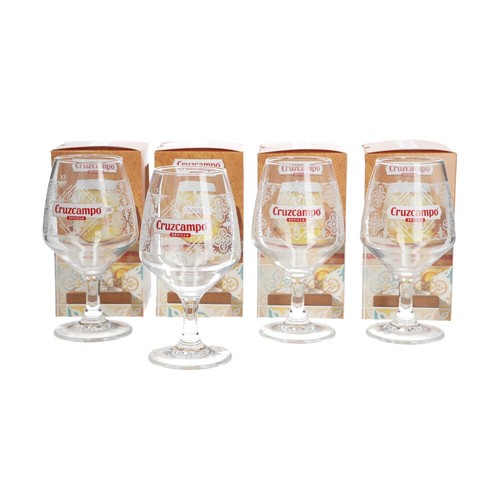 Cruzcampo pint kelch gläser - cruzcampo,