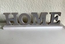 HOME Dekoaufsteller,  aus Holz, 30 x 8 x 5 cm