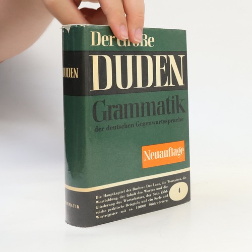 Der grosse duden - der, grammatik