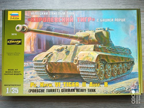 Zvezda 3616 königstiger tiger - zvezda,