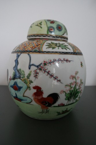 Rare deckeldose china - deckeldose,, späte