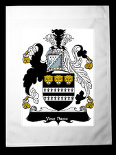 Flagge Wappen Familie Crest -