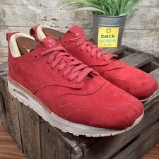 UK8 Nike Air Max 1 Royal ""Fitnessstudio rot"" Wildleder-Turnschuhe - 847671-661 - 90 95 97 98 BW