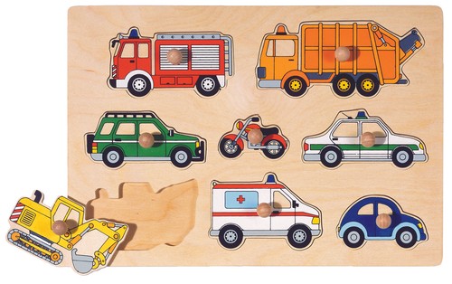 Steckpuzzle verkehrsmittel - steckpuzzle,