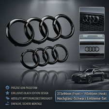 2er Pack glänzend Emblem