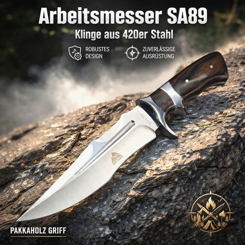 Kaan pakkaholz arbeitsmesser - pakkaholz,