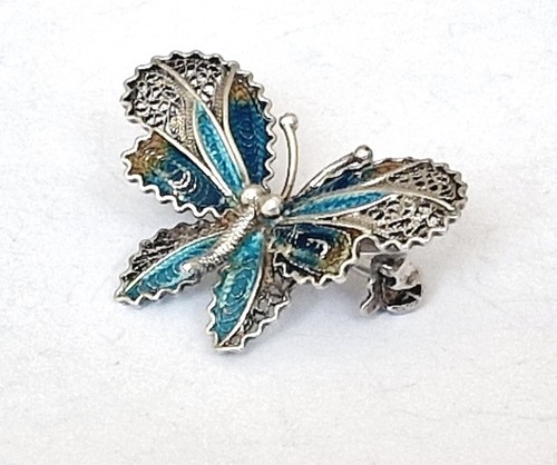 Brosche schmetterling filigran - brosche,