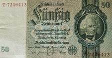 50 Reichsmark Schein 1924