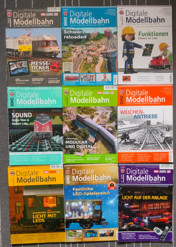Digitale modelbahn hefte - modelbahn, 9
