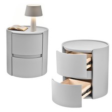 Nachttisch Rund Nachtschrank