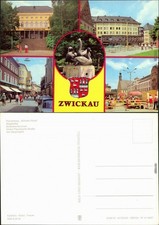 Zwickau Pionierhaus Wilhelm Pieck, Ringkaffee,   Innere Plausche Straße 1981