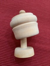 Buttermodel, Stempel, Innendurchmesser ca. 4 cm, Holz geschnitzt