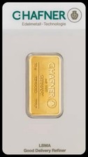 Goldbarren 10g/Gramm „C.Hafner“ Zertifiziert 999.9 Gold