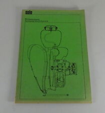 Montageanleitung / Handbuch SOLO Port 423 Sprühgerät Stand 07/1966