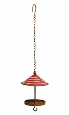 Meisenködel Halter Vogelfutterspender Vogelfutter Futterstation Vogel Rot Futter