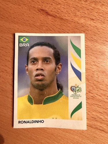 Ronaldinho panini 2006 - ronaldinho,