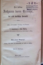 Der heilige Johann vom Kreuze