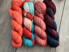 Handgefärbt, 4-er Set, 400g