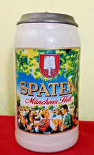 Bierkrug spaten münchen stein - bierkrug,