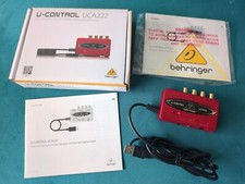 Behringer USB Interface UCA222 * digitale Soundkarte * 2x Cinch, 1x S/PDIF * OVP