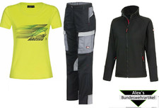 Bullstar Damen Arbeitshose Berufshose Hose Softshelljacke Jacke TShirt Hardwork 