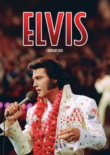 Elvis Presley CALENDAR 2026 LARGE A3 SIZE WALL NEW SEALED + FREE UK POSTAGE