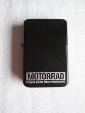 Motorrad Benzin  Feuerzeug  in Metall Neu siehe Fotos