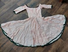 Süßes Kleid rosa XS Tellerrock dünn Fasching Karneval Blumenmädchen Kinder ?