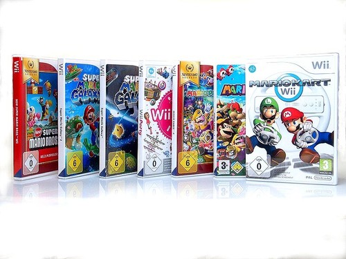 Wii spiele auswahl - mario, kart