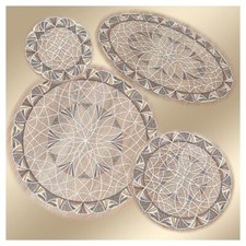 Moderne Deckchen Joline Echte