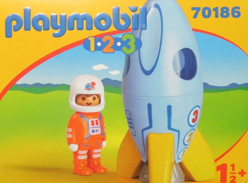 Playmobil astronaut mit - 1-2-3,