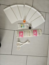 Ddr Stullenbrett ,Eierstecher,Rohkostreibe, Salatlöffel und Gabel, Zitronenreibe