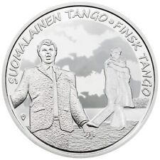Silbermünze Finnischer Tango 2017 - Finnland - Nummerierte Münze - 10 gr PP