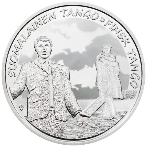 Silbermünze finnischer tango - silbermünze,