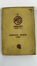 MG Midget TC Ersatzteilkatalog