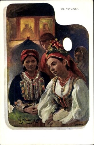 Künstler tetmajer w - ak,