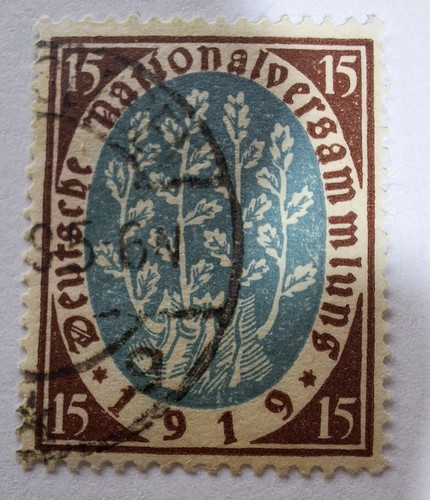 Briefmarke deutschen reich - briefmarke,