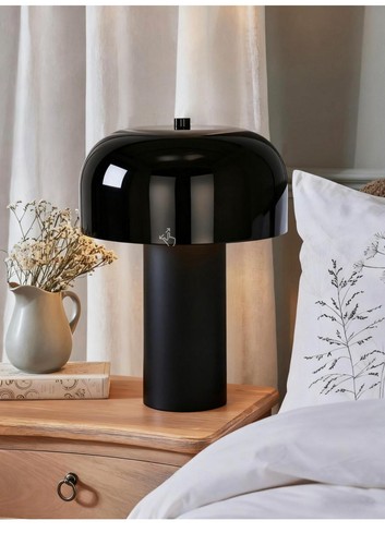 Tischleuchte pilzlampe schwarz - pilzlampe,