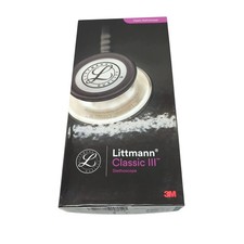 3M Littmann Classic III Überwachungsstethoskop, 5620, schwarzer Schlauch, 69 cm