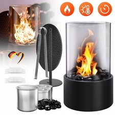 NEU Tischfeuer Tischkamin Bio- Ethanol Feuerstelle rauchfrei Indoor Outdoor 4h