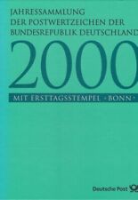 Bund Jahressammlung Jahrgang 2000 BRD, Jahrbuch gestempelt ESST Bonn, im Schuber